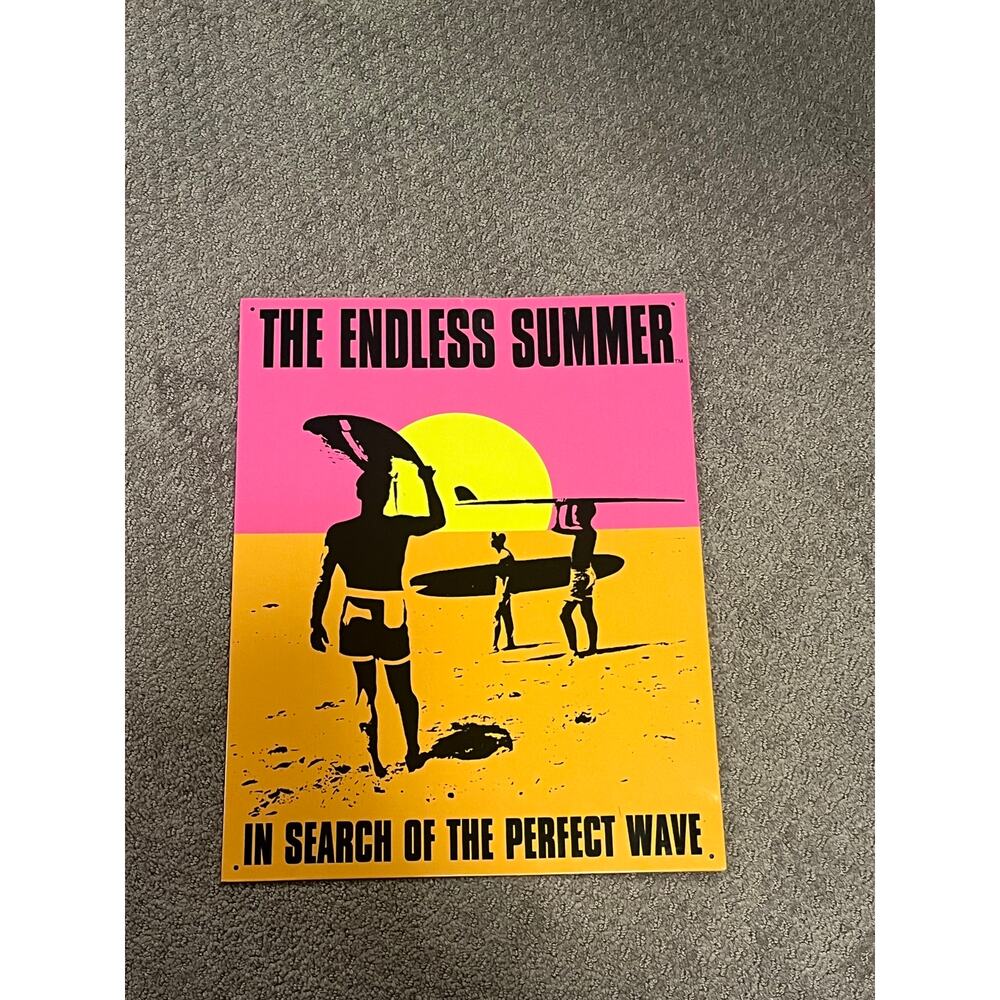 The Endless Summer Metal Movie Poster 13"x17" surfing beach picture Wall decor